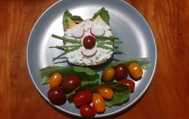 5. Kanapka twarogowa- Dominika Kozłowska - VI c