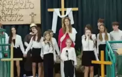 Zdjęcie do Misterium Wielkanocne w naszej szkole