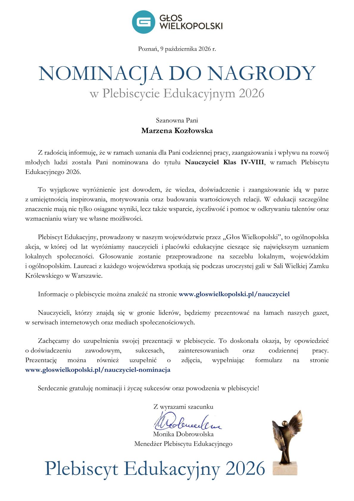 Nominacja_Marzena_Kozlowska_U