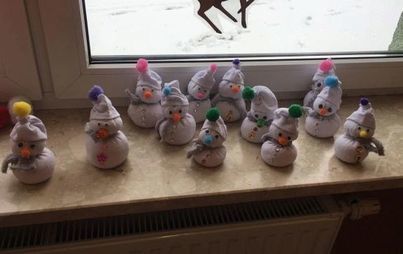 Zdjęcie do Sensoryczny bałwanek